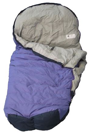 Dětský spací pytel mumie 25% 550g